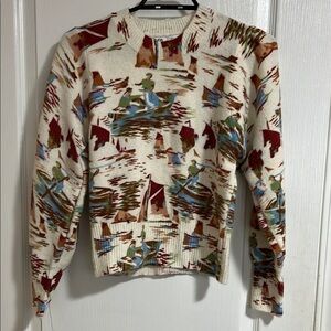 Zara Soft Touch Printed Sailor Boat